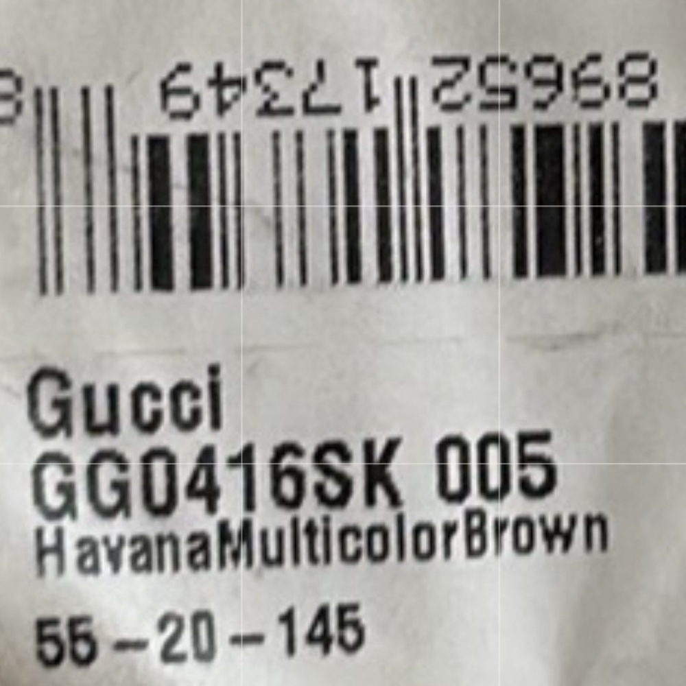 NEW [Gucci] Authenticated Luxury Round Sunglasses in Tortoiseshell/Green Acetate - Picture 14 of 15
